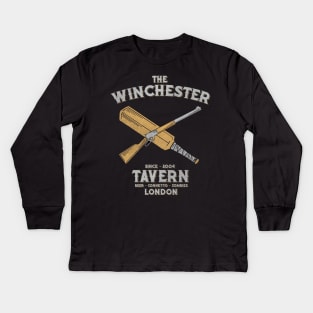 The winchester Tavern Kids Long Sleeve T-Shirt